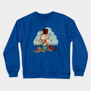 Anguished nutcracker Crewneck Sweatshirt